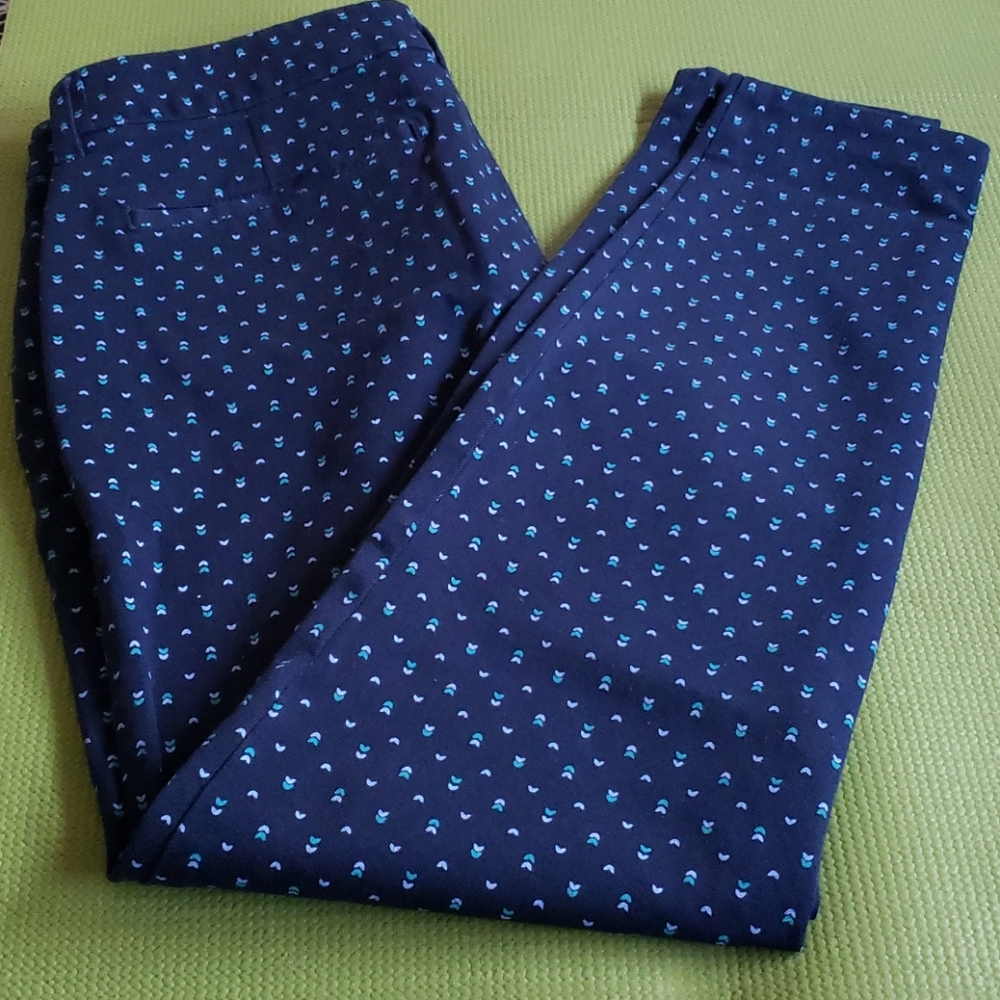 Blue ankle length pant #design